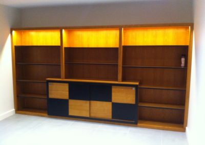 Agencement bibliothèque Meubles Barbier
