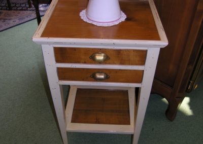 Console-merisier-laque-et-patine-Meubles-Barbier